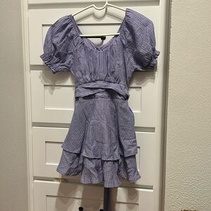 Purple dress kids XL, size 10-12
